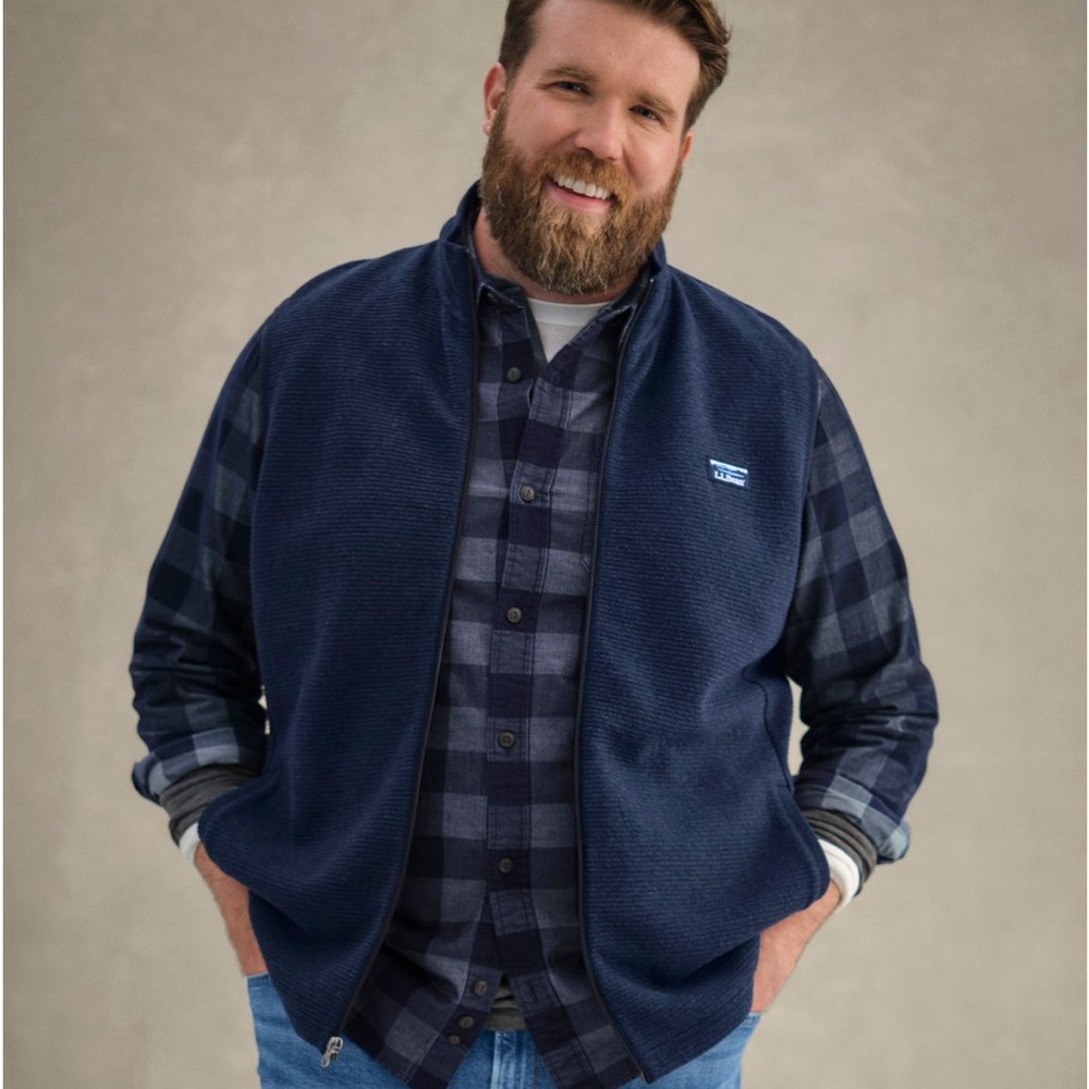 L.L. Bean Lakewashed Double-Knit Vest